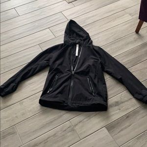 Lululemon black rain jacket